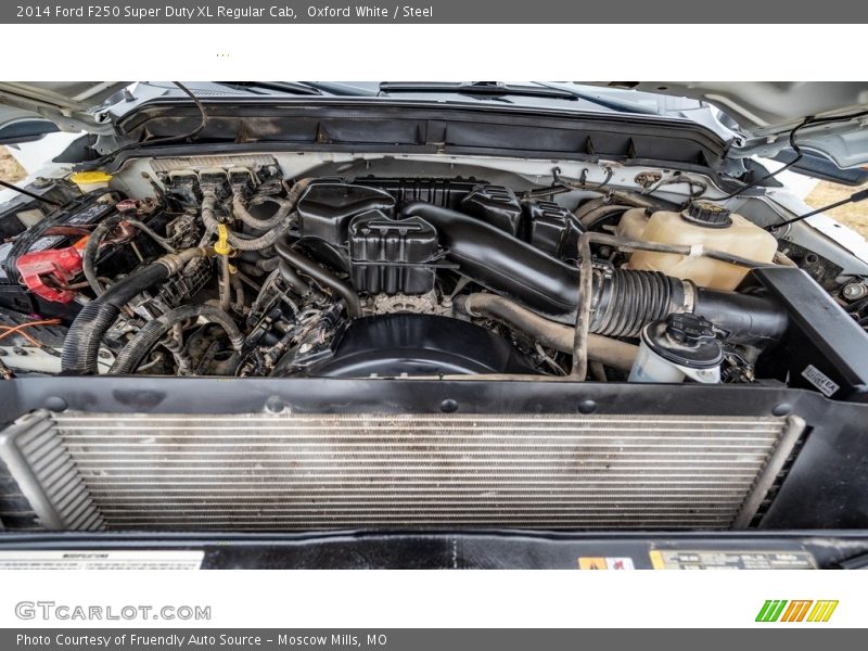 Oxford White / Steel 2014 Ford F250 Super Duty XL Regular Cab