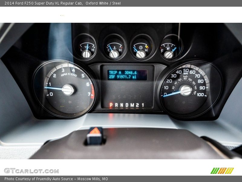 Oxford White / Steel 2014 Ford F250 Super Duty XL Regular Cab