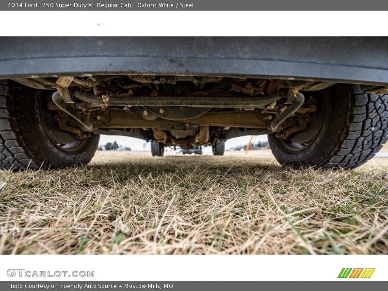 Oxford White / Steel 2014 Ford F250 Super Duty XL Regular Cab