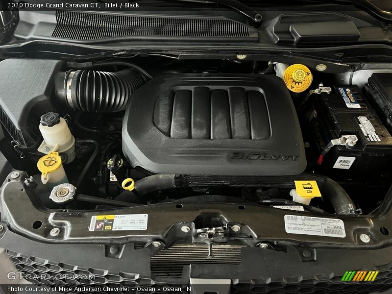 Billet / Black 2020 Dodge Grand Caravan GT