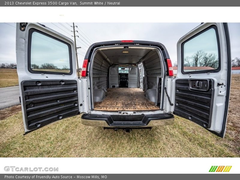 Summit White / Neutral 2013 Chevrolet Express 3500 Cargo Van