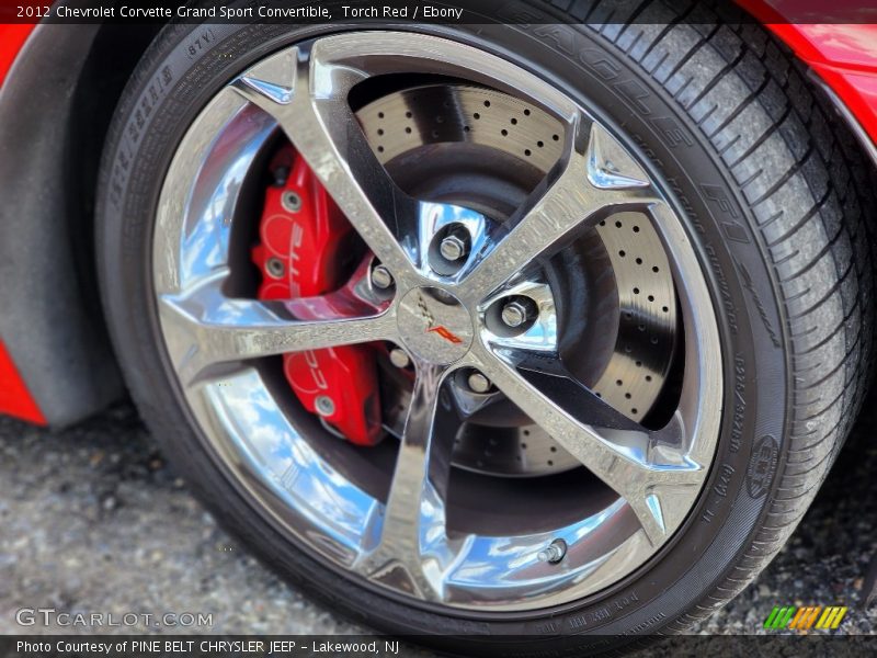 Torch Red / Ebony 2012 Chevrolet Corvette Grand Sport Convertible