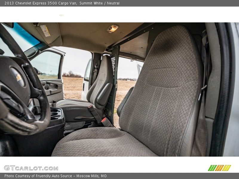 Summit White / Neutral 2013 Chevrolet Express 3500 Cargo Van