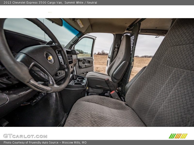 Summit White / Neutral 2013 Chevrolet Express 3500 Cargo Van