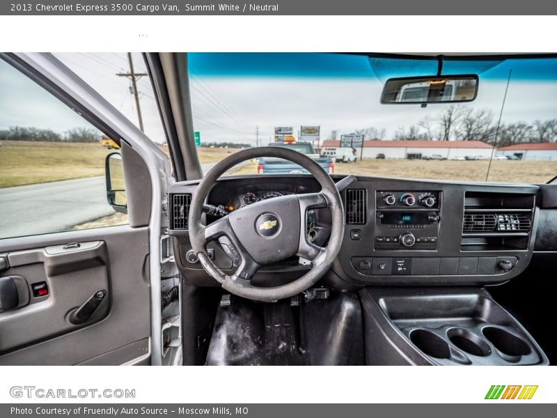 Summit White / Neutral 2013 Chevrolet Express 3500 Cargo Van