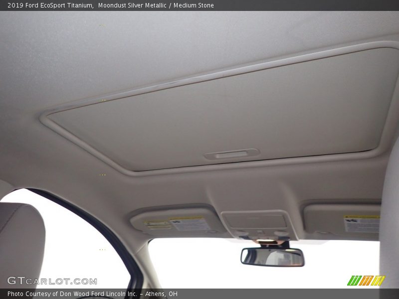 Moondust Silver Metallic / Medium Stone 2019 Ford EcoSport Titanium