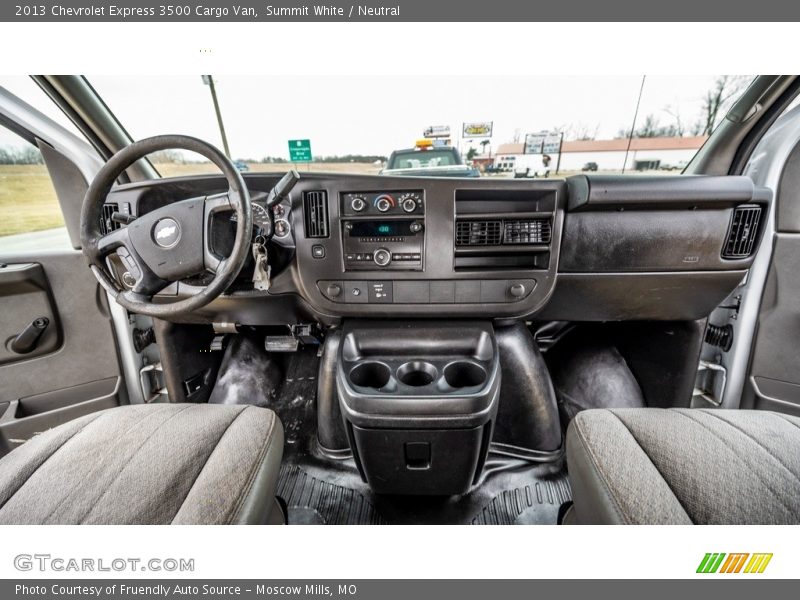 Summit White / Neutral 2013 Chevrolet Express 3500 Cargo Van