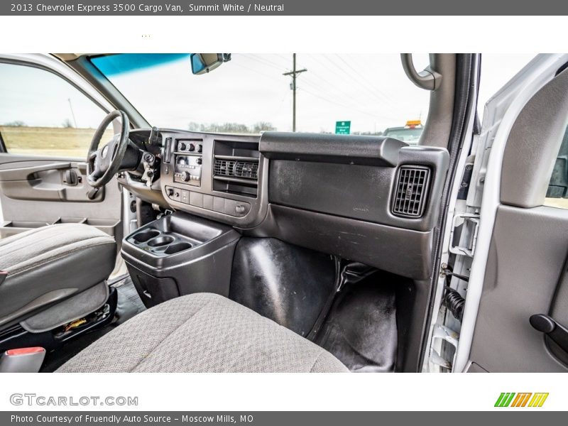 Summit White / Neutral 2013 Chevrolet Express 3500 Cargo Van