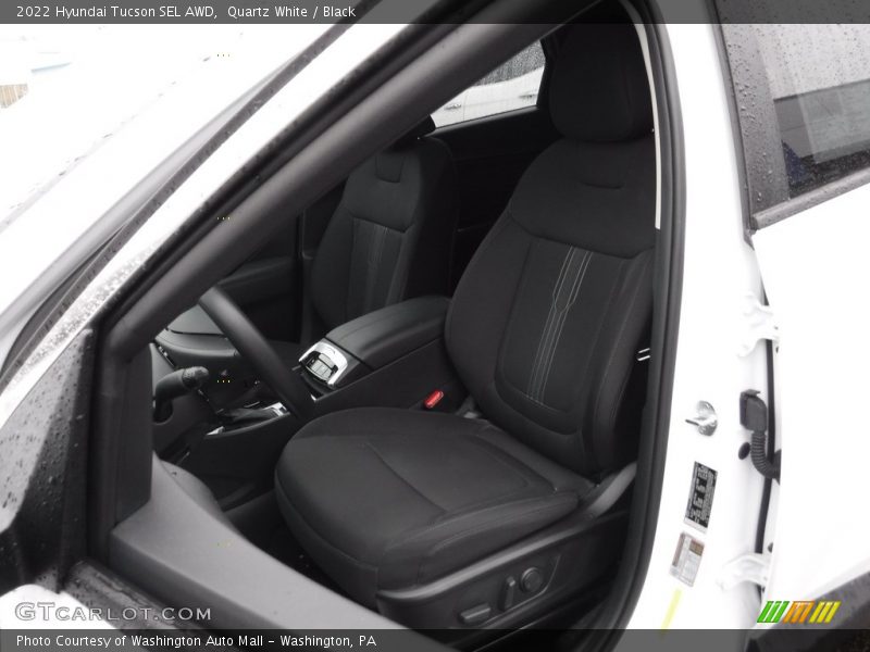 Quartz White / Black 2022 Hyundai Tucson SEL AWD