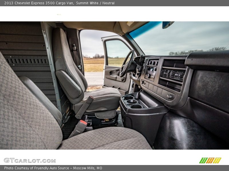 Summit White / Neutral 2013 Chevrolet Express 3500 Cargo Van