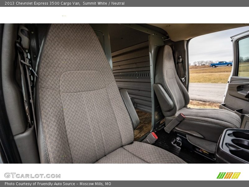 Summit White / Neutral 2013 Chevrolet Express 3500 Cargo Van