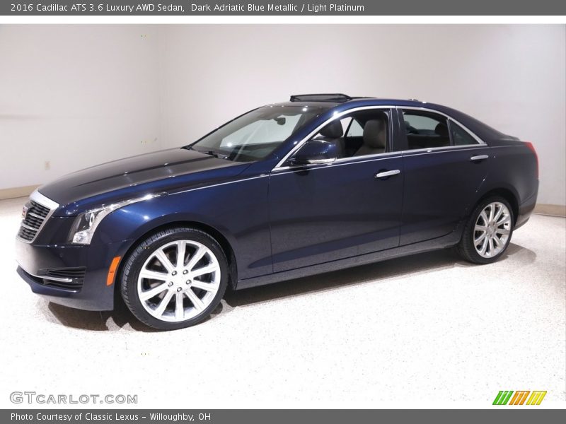 Front 3/4 View of 2016 ATS 3.6 Luxury AWD Sedan