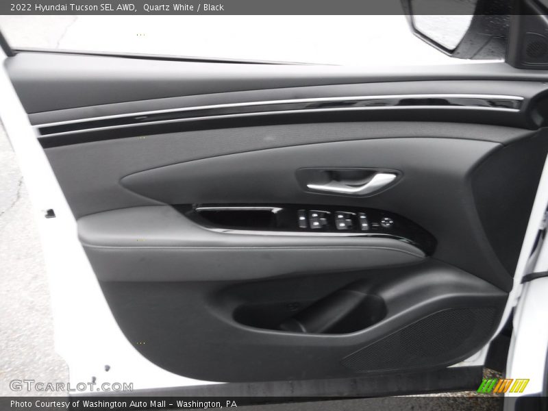 Quartz White / Black 2022 Hyundai Tucson SEL AWD