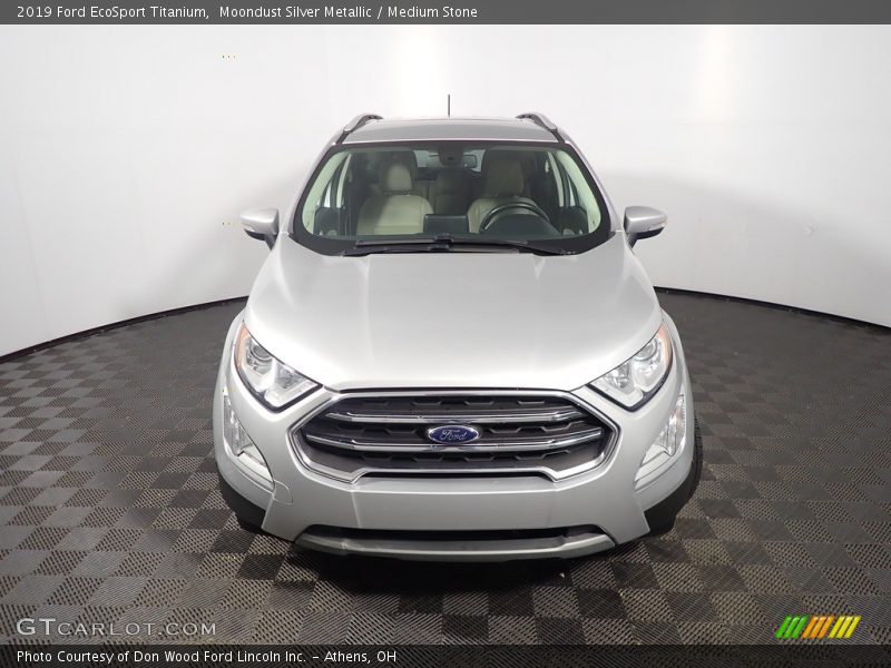 Moondust Silver Metallic / Medium Stone 2019 Ford EcoSport Titanium