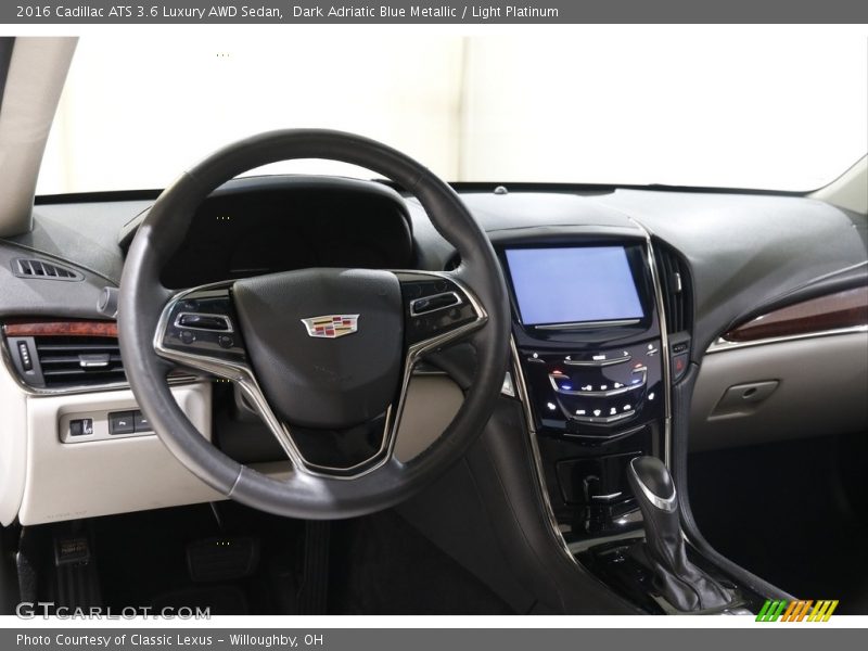 Dashboard of 2016 ATS 3.6 Luxury AWD Sedan