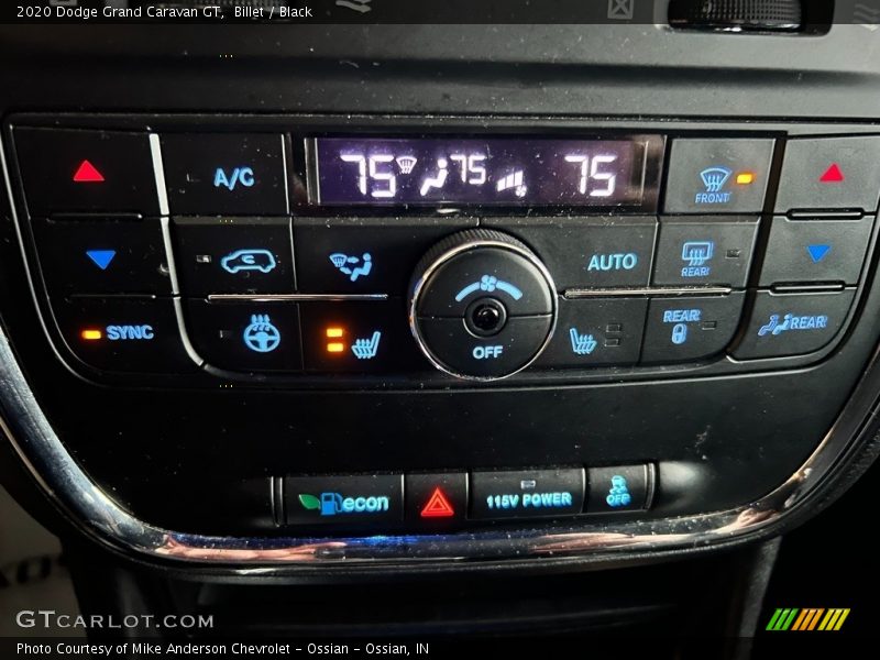 Billet / Black 2020 Dodge Grand Caravan GT