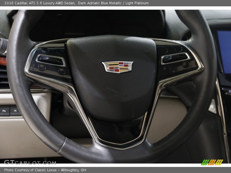  2016 ATS 3.6 Luxury AWD Sedan Steering Wheel