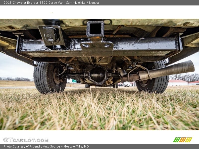 Summit White / Neutral 2013 Chevrolet Express 3500 Cargo Van
