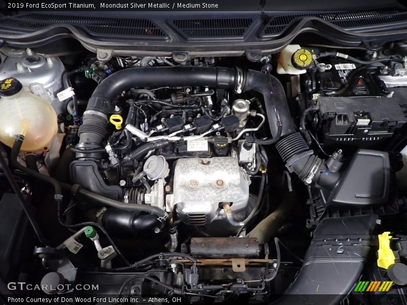 Moondust Silver Metallic / Medium Stone 2019 Ford EcoSport Titanium