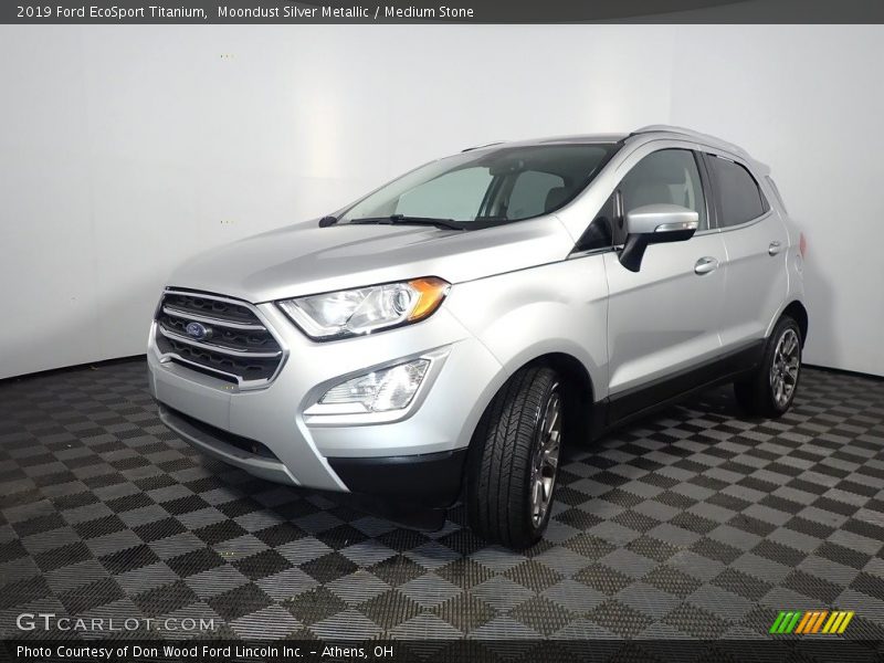 Moondust Silver Metallic / Medium Stone 2019 Ford EcoSport Titanium