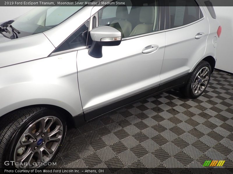 Moondust Silver Metallic / Medium Stone 2019 Ford EcoSport Titanium