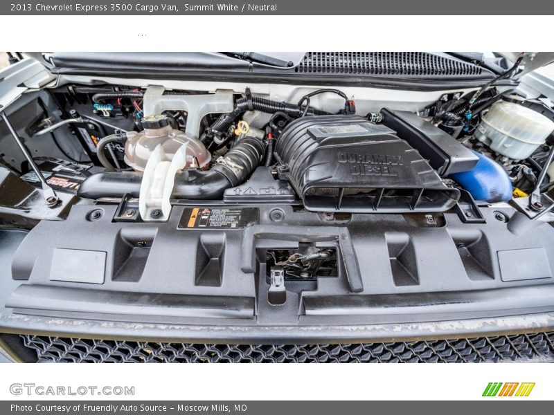 Summit White / Neutral 2013 Chevrolet Express 3500 Cargo Van