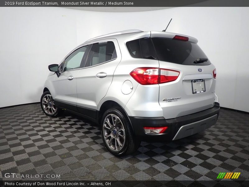 Moondust Silver Metallic / Medium Stone 2019 Ford EcoSport Titanium
