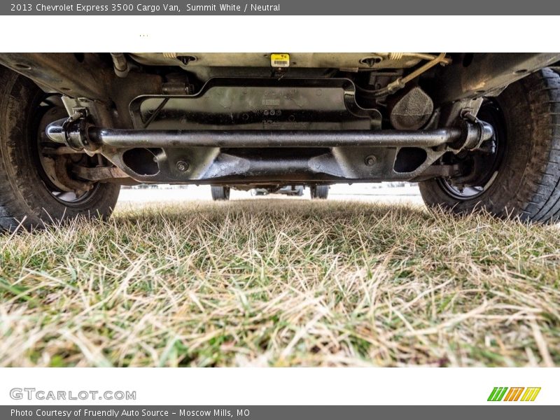Summit White / Neutral 2013 Chevrolet Express 3500 Cargo Van