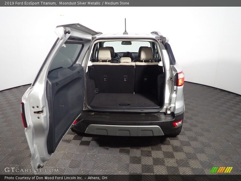 Moondust Silver Metallic / Medium Stone 2019 Ford EcoSport Titanium
