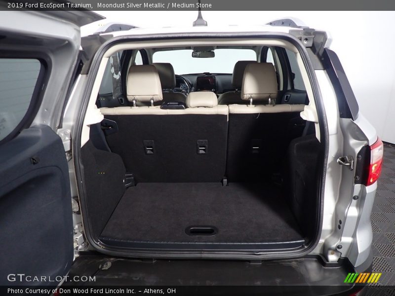 Moondust Silver Metallic / Medium Stone 2019 Ford EcoSport Titanium