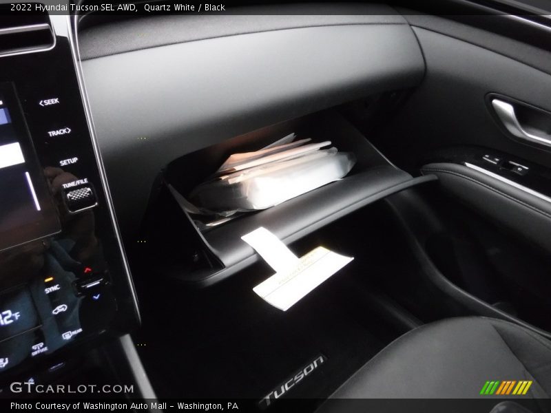 Quartz White / Black 2022 Hyundai Tucson SEL AWD