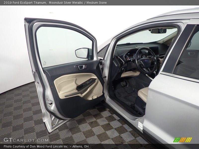 Moondust Silver Metallic / Medium Stone 2019 Ford EcoSport Titanium