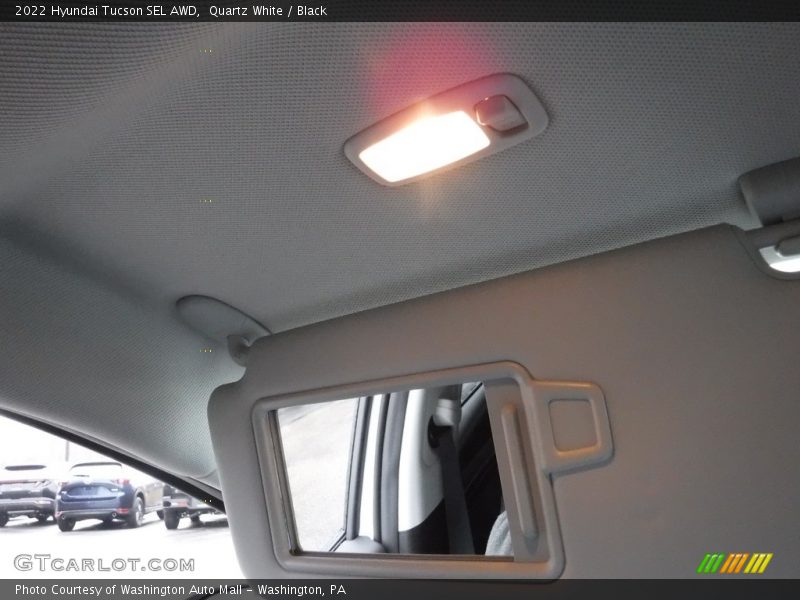 Quartz White / Black 2022 Hyundai Tucson SEL AWD