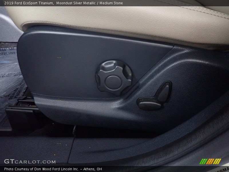 Moondust Silver Metallic / Medium Stone 2019 Ford EcoSport Titanium
