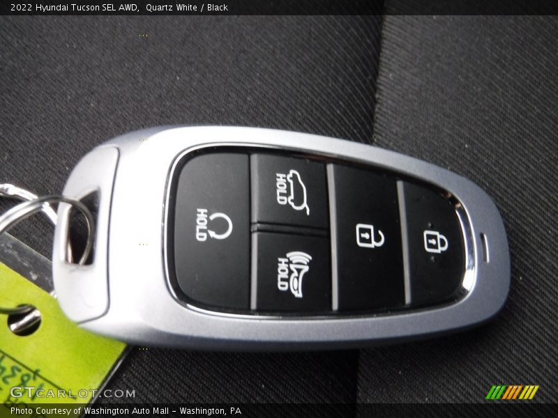 Quartz White / Black 2022 Hyundai Tucson SEL AWD