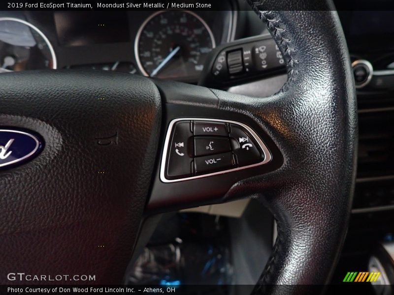 Moondust Silver Metallic / Medium Stone 2019 Ford EcoSport Titanium