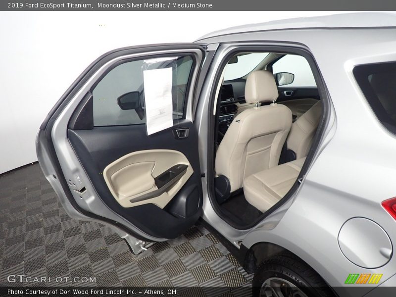 Moondust Silver Metallic / Medium Stone 2019 Ford EcoSport Titanium