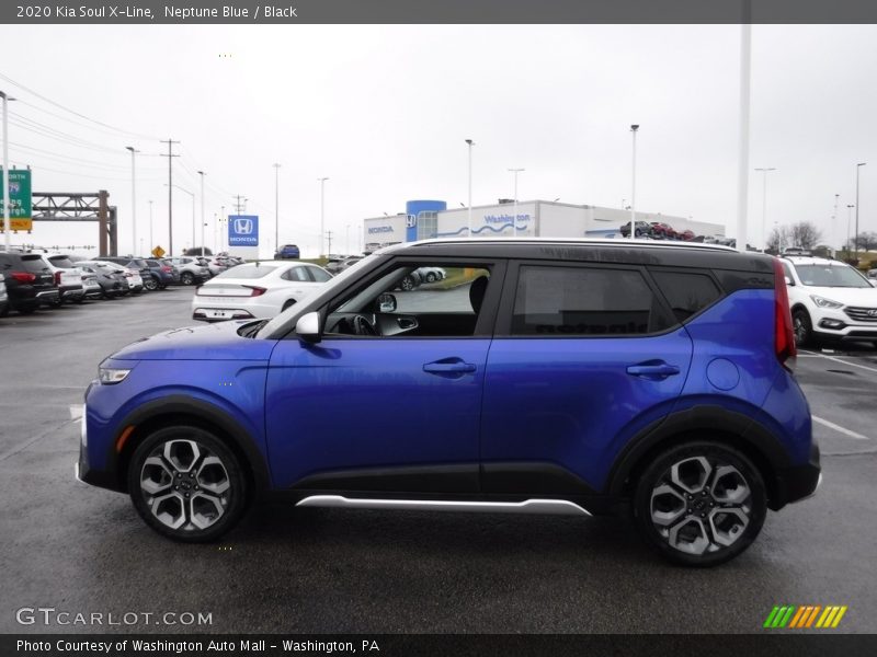 Neptune Blue / Black 2020 Kia Soul X-Line