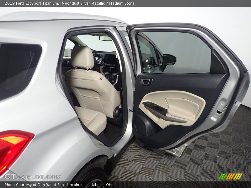 Moondust Silver Metallic / Medium Stone 2019 Ford EcoSport Titanium