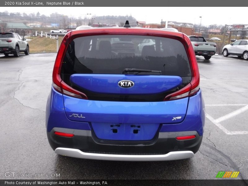 Neptune Blue / Black 2020 Kia Soul X-Line