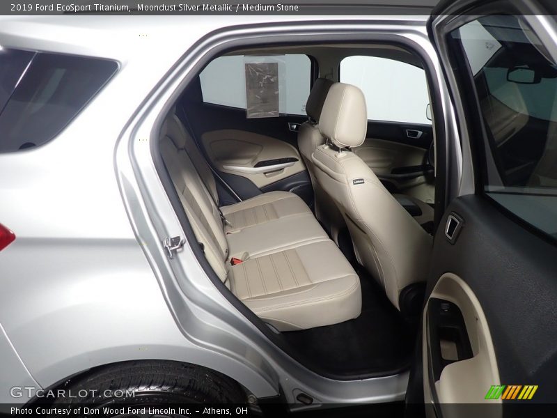 Moondust Silver Metallic / Medium Stone 2019 Ford EcoSport Titanium