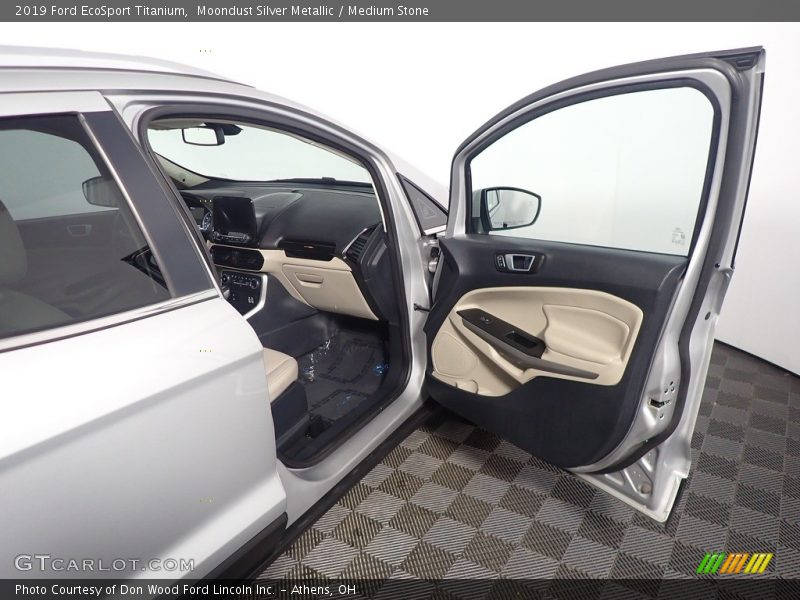Moondust Silver Metallic / Medium Stone 2019 Ford EcoSport Titanium