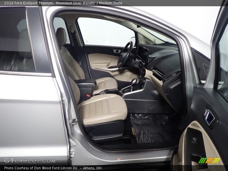 Moondust Silver Metallic / Medium Stone 2019 Ford EcoSport Titanium