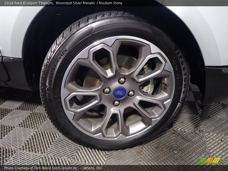 Moondust Silver Metallic / Medium Stone 2019 Ford EcoSport Titanium