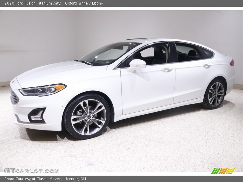 Front 3/4 View of 2020 Fusion Titanium AWD