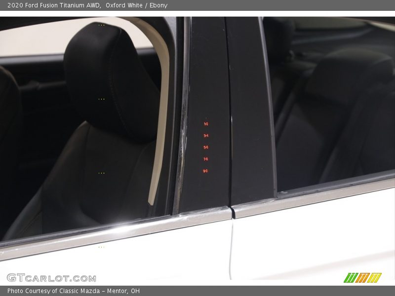 Oxford White / Ebony 2020 Ford Fusion Titanium AWD