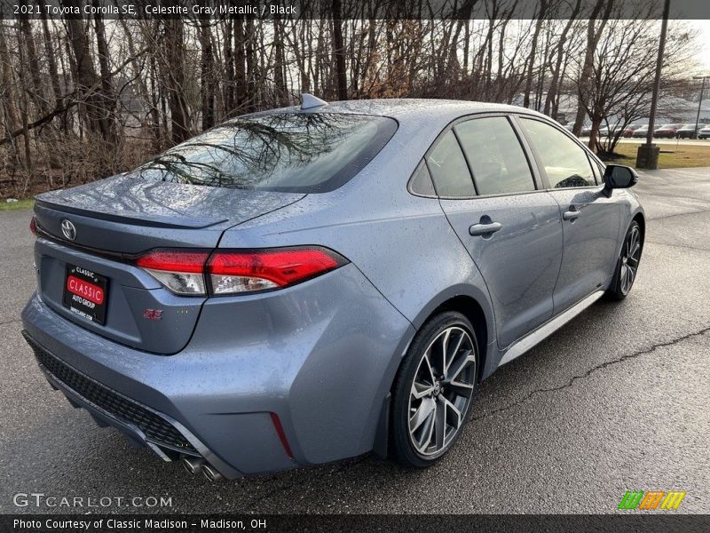 Celestite Gray Metallic / Black 2021 Toyota Corolla SE