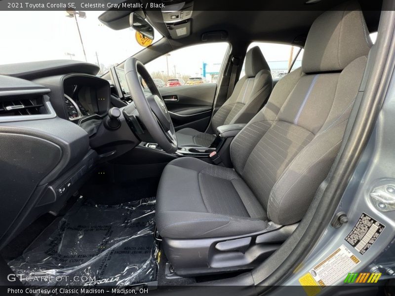  2021 Corolla SE Black Interior