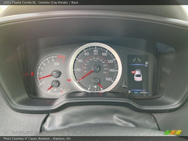  2021 Corolla SE SE Gauges