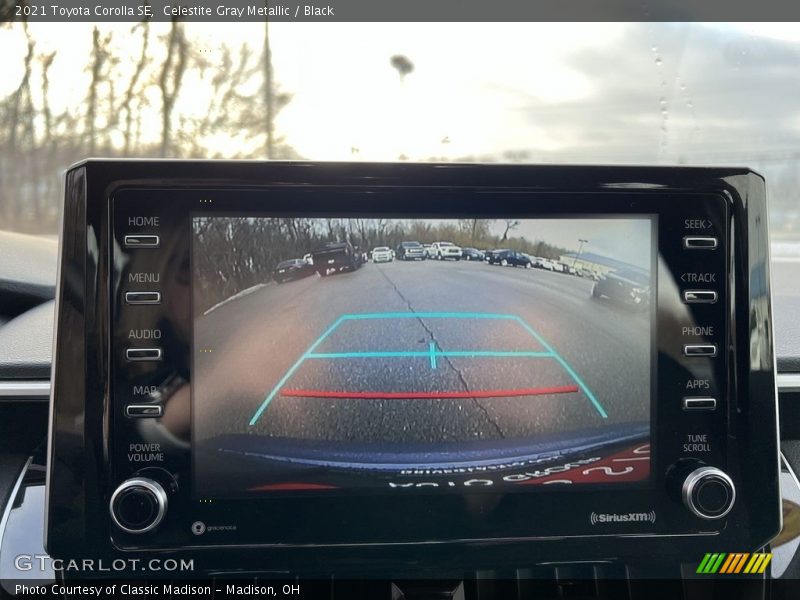 Controls of 2021 Corolla SE